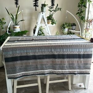 Swim wrap 56“ x 56” or scarf no material/maker tag Boho Rayon cotton blend